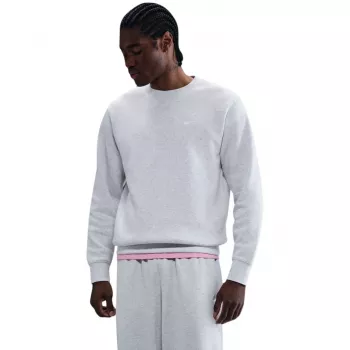 Bluza z kapturem Nike Club Fleece męska, kolor ciemnoszary melanż, rozmiar XL