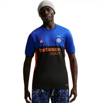 Nike Inter Milan 2026 Stadium Special Edition Męska koszulka piłkarska Czarna/Niebieska XL