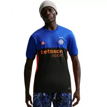 Nike Inter Milan 2025/2026 Stadium Special Edition Męska koszulka piłkarska Czarna/Niebieska IM6998 413 Rozmiar M
