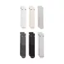 Nike Everyday Elevated 6-Pack Skarpety za kostkę Szare i Kremowe Unisex EU 38-42.5