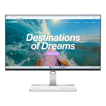 Lenovo L24D-4C 23,8 cala Full HD IPS Monitor z HDMI, DisplayPort, VGA, AMD FreeSync, regulacją pochylenia, montażem VESA, TÜV Low Blue Light