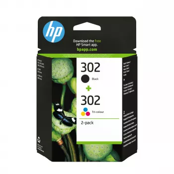 HP 302 2 szt. oryginalne wkłady atramentowe czarny/kolorowy