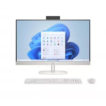 HP All-in-One 27 - Intel Core Ultra 5 125U | 27-calowy ekran dotykowy | 16GB | 512GB | Windows 11 Home | Biały