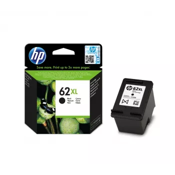 HP 62XL High Yield Black Original Tusz