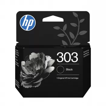 HP 303 Czarny oryginalny wkład atramentowy