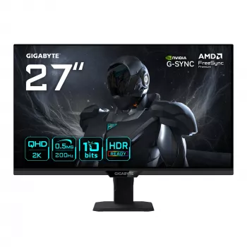 GIGABYTE G27Q20T EK 27 cali QHD 200Hz SS-IPS Monitor Gamingowy - Czarny