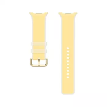 Samsung Misty Band M/L do Galaxy Watch9 (Watch8) - Żółty pasek sportowy z fluoroelastomeru