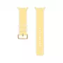 Samsung Misty Band M/L do Galaxy Watch9 (Watch8) - Żółty pasek sportowy z fluoroelastomeru