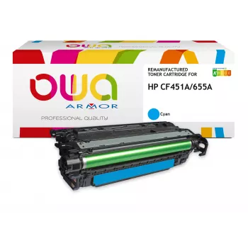 ARMOR OWA Kompatybilny wkład tonerowy do HP CF451A Cyan (10 500 stron)