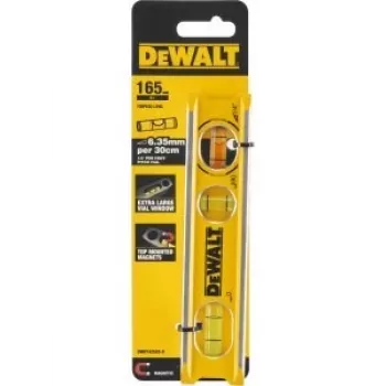 DEWALT Poziomica torpedowa płaska 165 mm