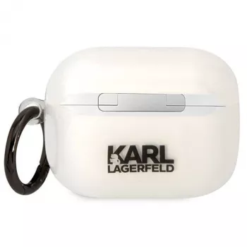 Karl Lagerfeld KLAPHNCHTCT Pokrowiec na AirPods Pro Przezroczysty Ikonik Choupette