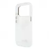 GUESS 4G Script Metal Protective Case for iPhone 18 Pro Max / 17 Pro Max - Biały