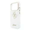 GUESS 4G Script Metal Protective Case for iPhone 18 Pro Max / 17 Pro Max - Biały