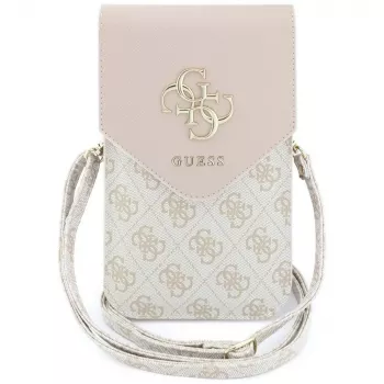 Guess Graines 4G & Classic Logos etui na telefon różowe