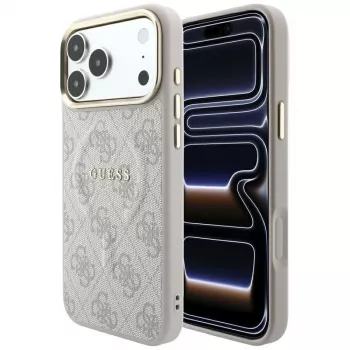 GUESS Embossed 4G Classic MagSafe Case do iPhone 17 Pro Max / 18 Pro Max - Różowy