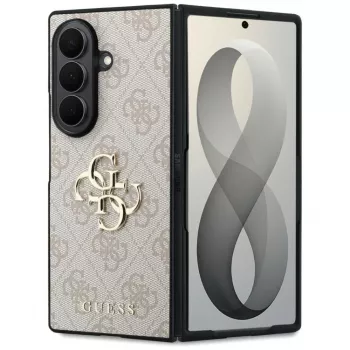 Guess Big 4G Logo PU etui do Samsung Galaxy Z Fold 8 Ultra – różowy