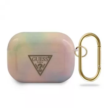 GUESS AirPods Pro Pokrowiec Różowy Kolekcja Tie & Dye