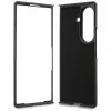 Karl Lagerfeld Saffiano Karl & Choupette Pin Case do Samsung Galaxy Z Fold 8 Ultra - Czarny