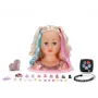 BABY born Styling Head Rainbow, głowa do stylizacji włosów i makijażu