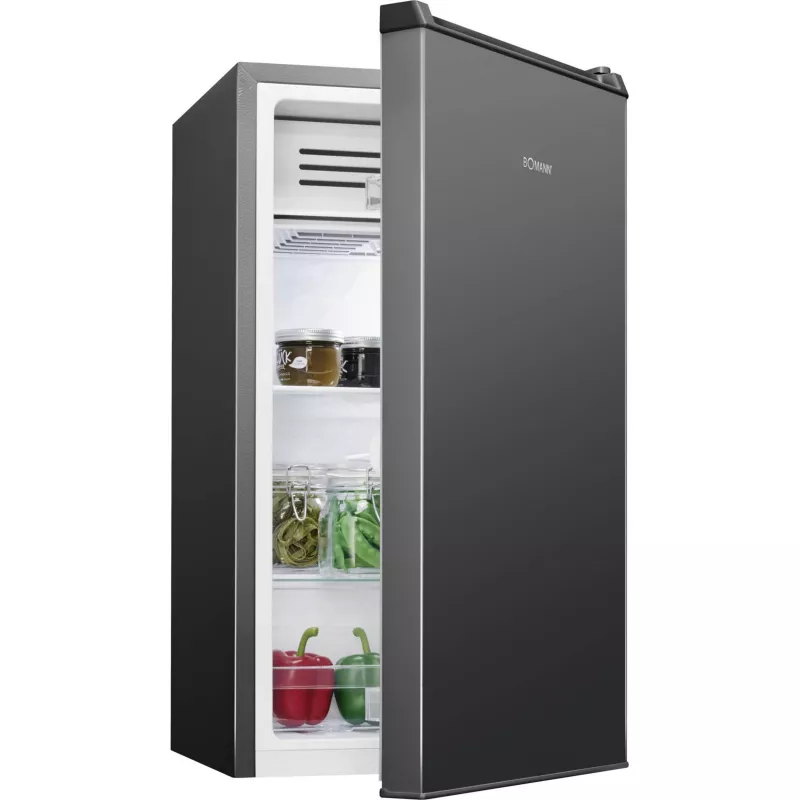 Bomann KS 7257 Grafitowy bęben kablowy z 4 gniazdami Schuko, 25m H05VV-F 3G1.5, wyłącznik termiczny, IP20