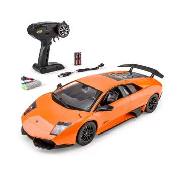 Carson 1:14 Lamborghini Murcielago 2,4G 100% RTR samochód RC, pomarańczowy