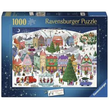Ravensburger Puzzle Zaczarowane Bożonarodzeniowe Miasteczko (1000 elementów)