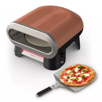 Tefal Elektryczny Piekarnik do Pizzy z Nożem do Pizzy, 1200 W, 30 cm, Czarny/Czerwony