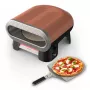 Tefal Elektryczny Piekarnik do Pizzy z Nożem do Pizzy, 1200 W, 30 cm, Czarny/Czerwony