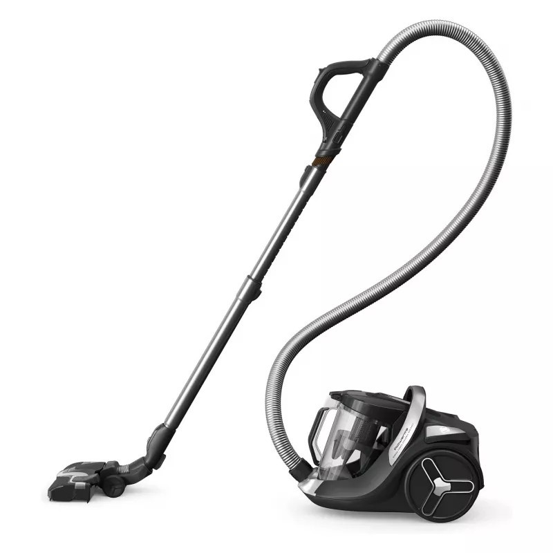 Rowenta Green Force Cyclonic Effitech+ RO7C66 Bezprzewodowy odkurzacz pionowy z technologią Flex i końcówką Aqua