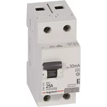 Legrand 402036 RX3 RCCB 25A 2-biegunowy 30mA Typ A 230V AC 2 moduły