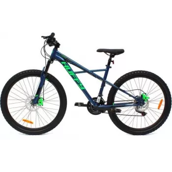 Huffy Korros 26 Rower górski Niebieski - 18-biegowa stalowa hardtail z przednim zawieszeniem