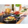 Tefal Daily Cook G7132S55 Zestaw patelni ze stali nierdzewnej 24/28 cm, tytanowa powłoka nieprzywierająca, indukcja, Thermo-Signal