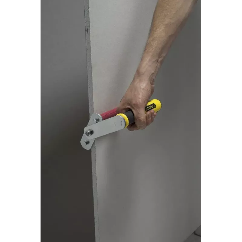 Stanley ST-STHT1-05868 Nośnik płyt gipsowo-kartonowych Heavy-Duty, nośność 80 kg, obsługa jedną ręką, żółty/czarny
