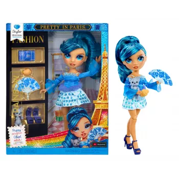 MGA ENTERTAINMENT Rainbow High Pretty in Paris lalka modowa – Skyler