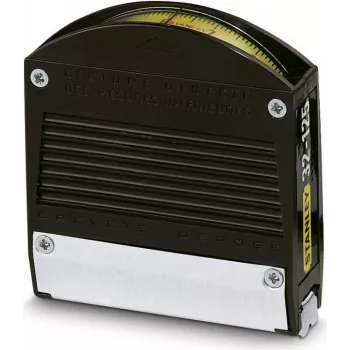 STANLEY BLACK&DECKER Panoramic Taśma miernicza 3m x 12,7mm Stalowa taśma metryczna z powłoką Mylar, obudowa ABS, hak True-Zero, klips do paska, żółty/czarny