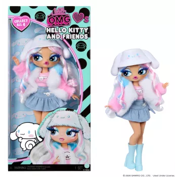 MGA L.O.L. Surprise O.M.G. Hello Kitty & Friends - Cinnamoroll Lalka modowa