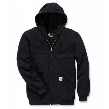 Carhartt Midweight Hooded Zip Sweatshirt Czarny