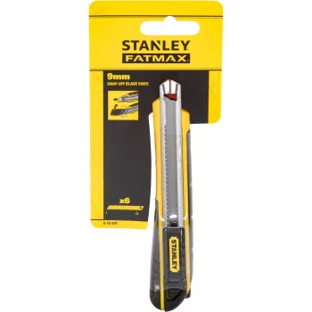 Stanley FatMax Nóż uniwersalny z odłamywanym ostrzem 9mm z magazynkiem na ostrza