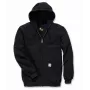 Carhartt Męska Bluza z Kapturem i Zamkiem Średniej Grubości Czarna 463835
