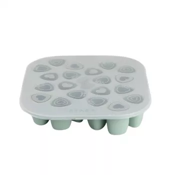 Beaba Multiportions Taca do zamrażania 20 x 35 ml Silikonowa Kolor szałwiowy