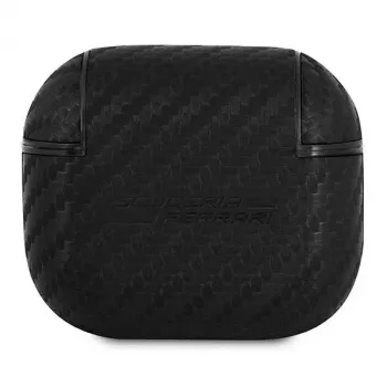 Ferrari FESA3CABK AirPods 3 Etui On Track PU Carbon Black