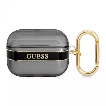 GUESS Strap Collection Etui AirPods Pro - Czarny
