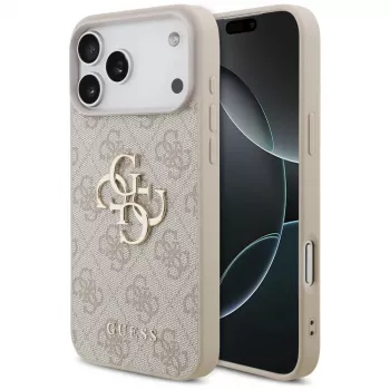 GUESS 4G Big Logo Etui do Apple iPhone 17 Pro Max / 18 Pro Max - Różowy
