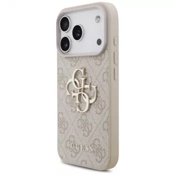 GUESS 4G Big Logo Etui do Apple iPhone 17 Pro / 18 Pro - Różowy