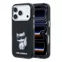 Karl Lagerfeld IML Choupette Body Sketch Print MagSafe etui do iPhone 18 Pro Max / 17 Pro Max - czarne