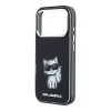 Karl Lagerfeld IML Choupette Body Sketch Print MagSafe Case do iPhone 18 Pro / 17 Pro - Czarny