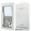 GUESS Big 4G Logo twarde etui do Samsung Galaxy Z Flip4 - brązowy