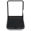Karl Lagerfeld Karl & Choupette Saffiano Pins Etui na Samsung Galaxy Z Flip5 - Czarny