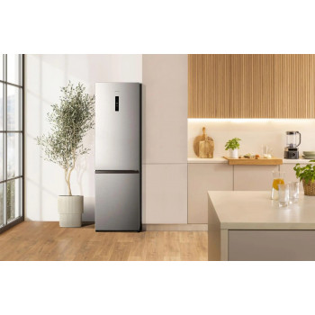 Gorenje NRK620DAXL4 Wolnostojąca chłodziarko-zamrażarka NoFrost Plus, 331 L pojemności całkowitej, ciemny inox, klasa energetyczna D