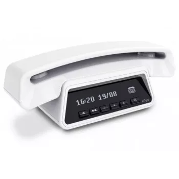 ALCATEL 8517180090 Zestaw dwóch telefonów bezprzewodowych DECT z automatyczną sekretarką, czarny